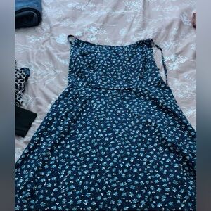 Floral Blue Dress
